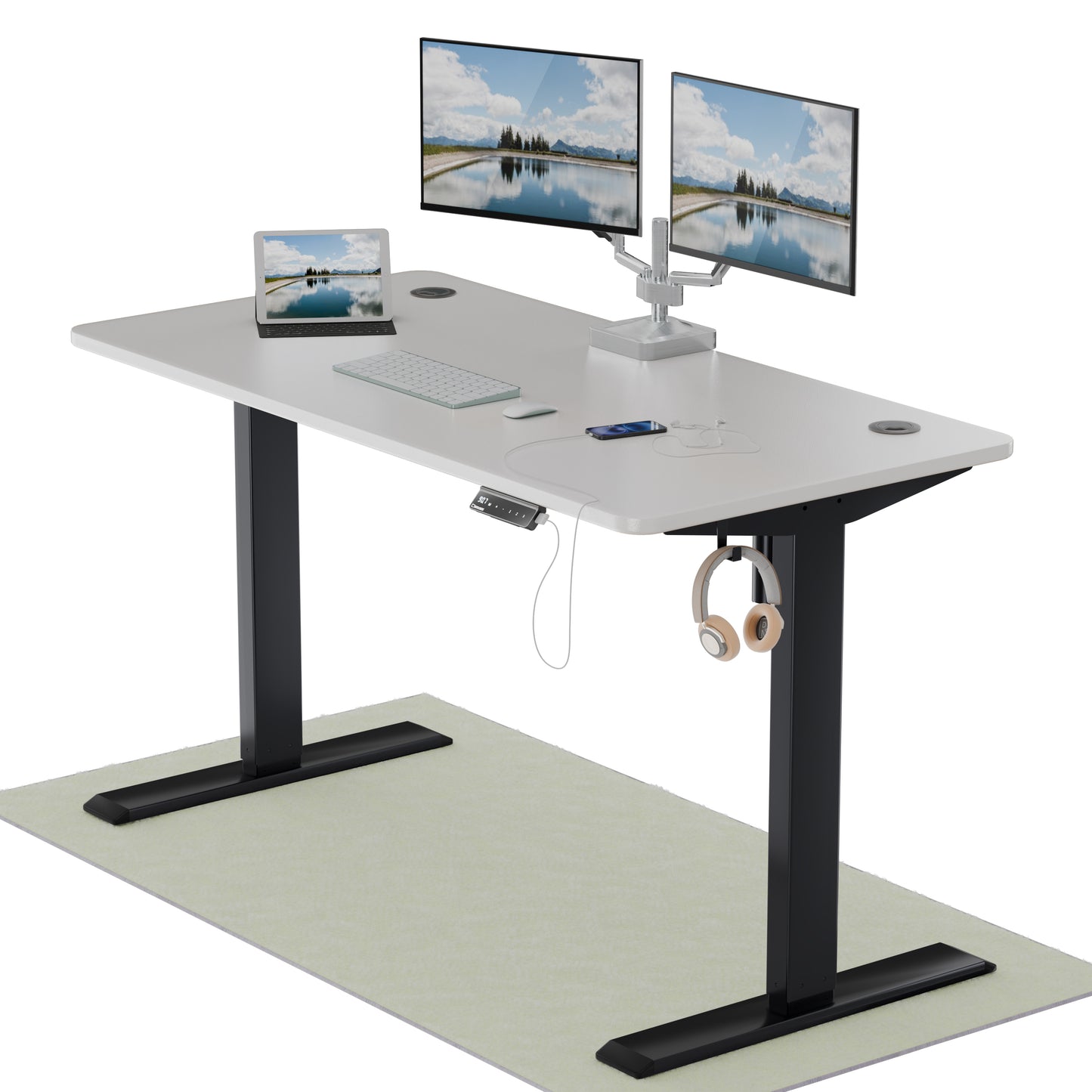 Intellidesk Eco Height Adjustable Standing Desk