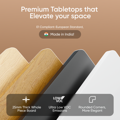Intellidesk Curve L-Shaped Height Adjustable Standing Desk