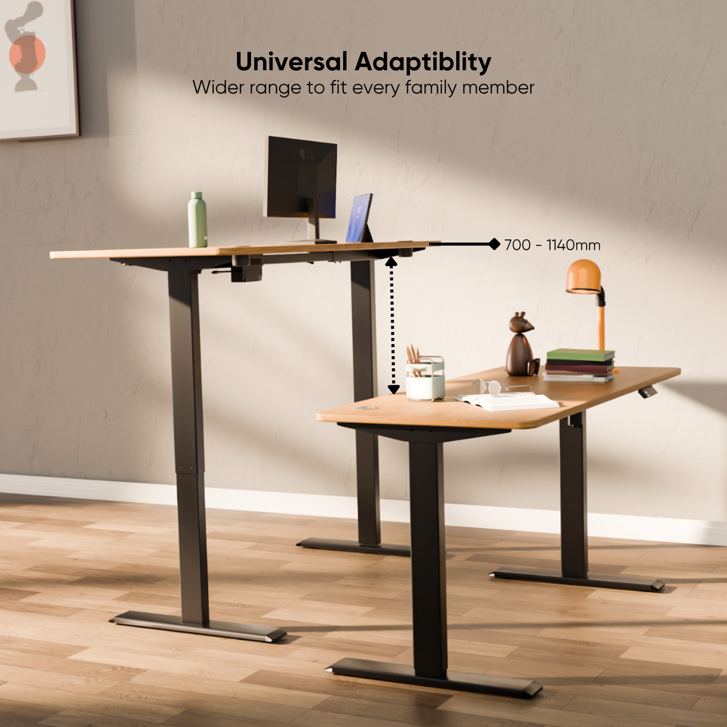 Intellidesk Eco Height Adjustable Standing Desk