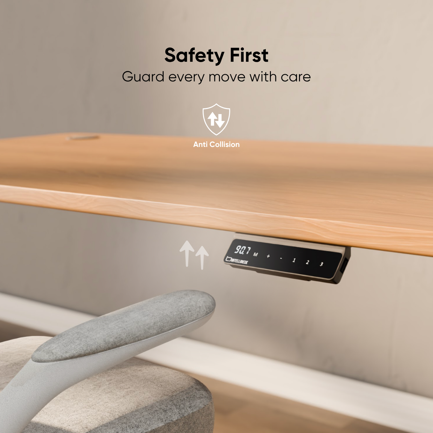 Intellidesk Eco Height Adjustable Standing Desk