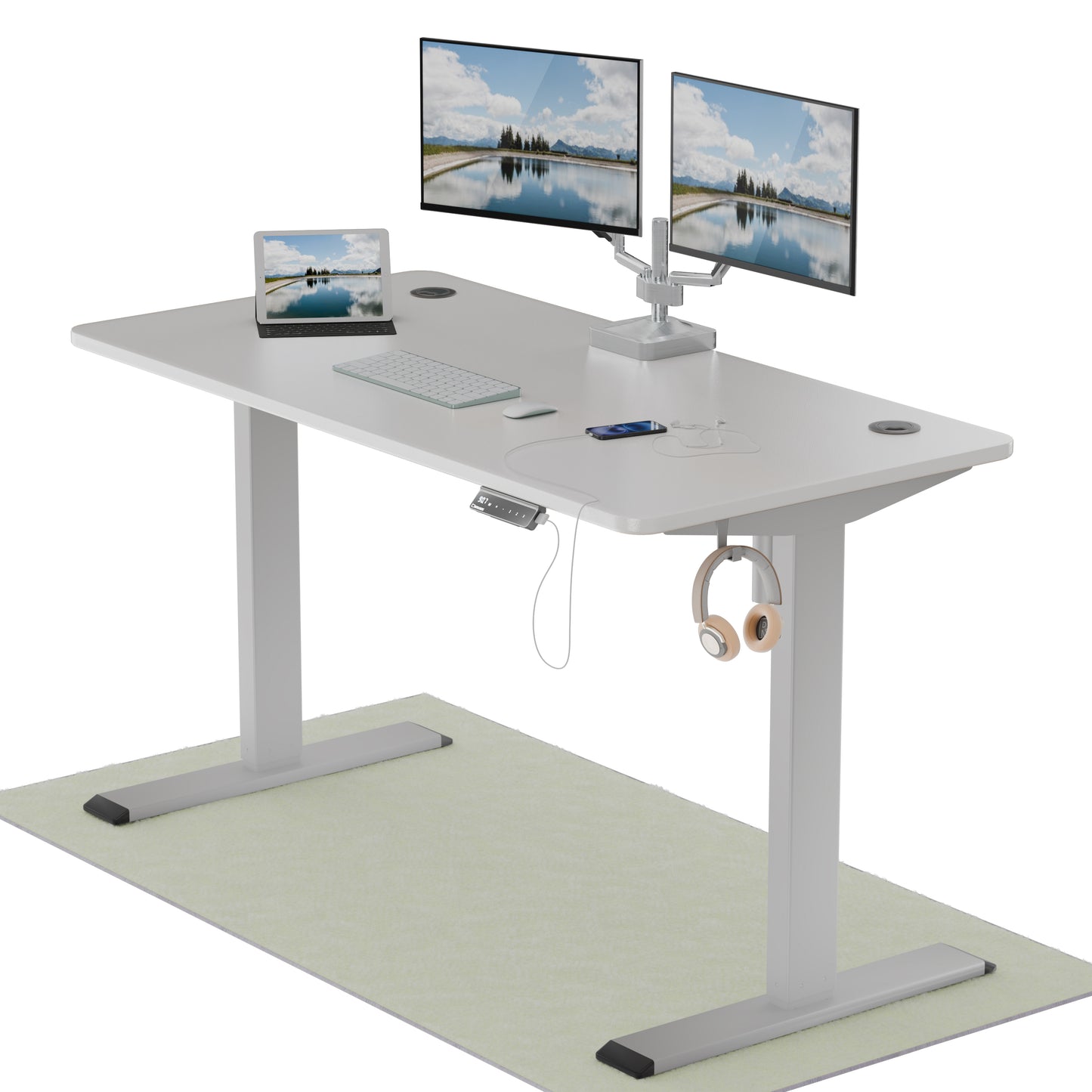 Intellidesk Eco Height Adjustable Standing Desk