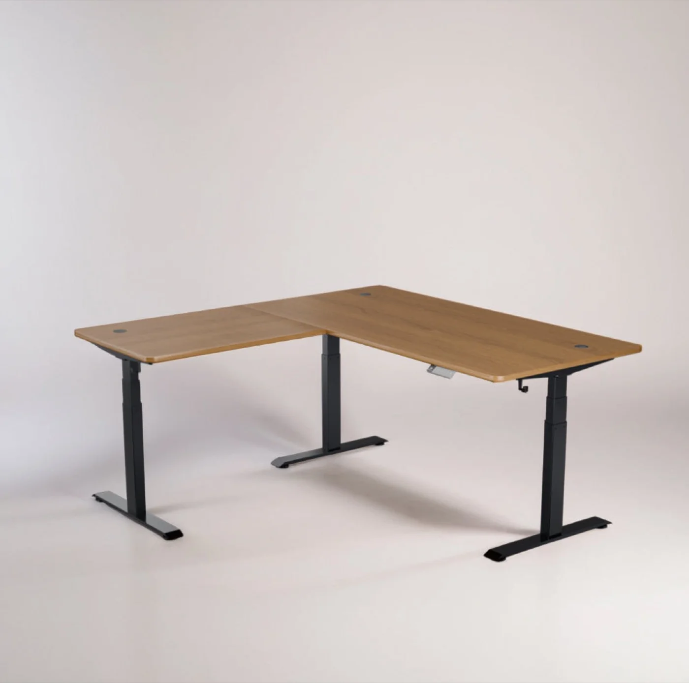Intellidesk Studio L-Shape Height Adjustable Standing Desk